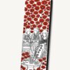 Poppy Flowers Floral Bookmark – Elegant Handmade Art Bookmark for Book Lovers