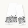 Hand-Drawn Jerusalem Skyline Premium Bookmarks